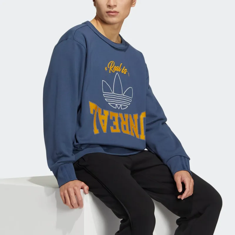 Adidas Originals Sweatshirts Men Blue-3