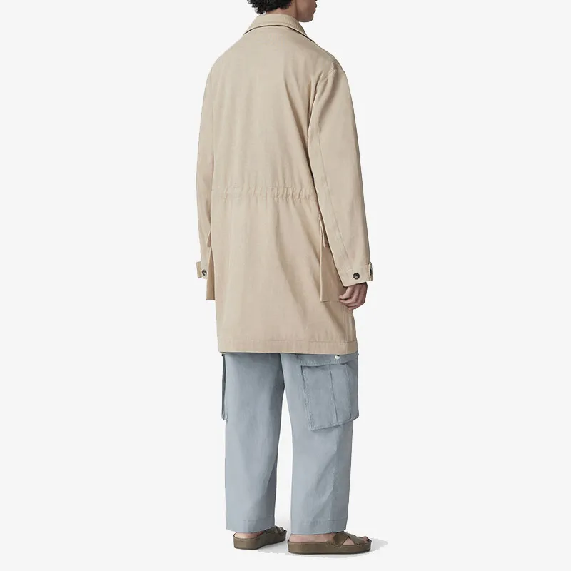 KENZO Trench Coats Men Khaki-3