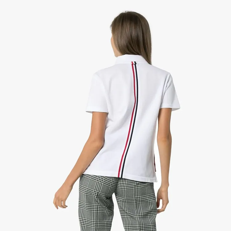 THOM BROWNE Rwb Striped Polo Shirt-2