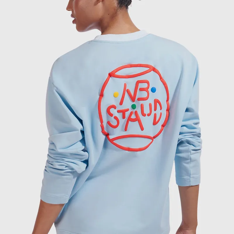 Staud X New Balance Sweatshirts Women's Sky Blue-1