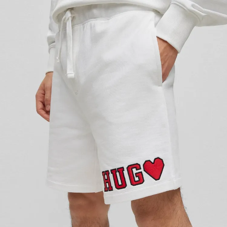 HUGO BOSS Casual Shorts Unisex White-5