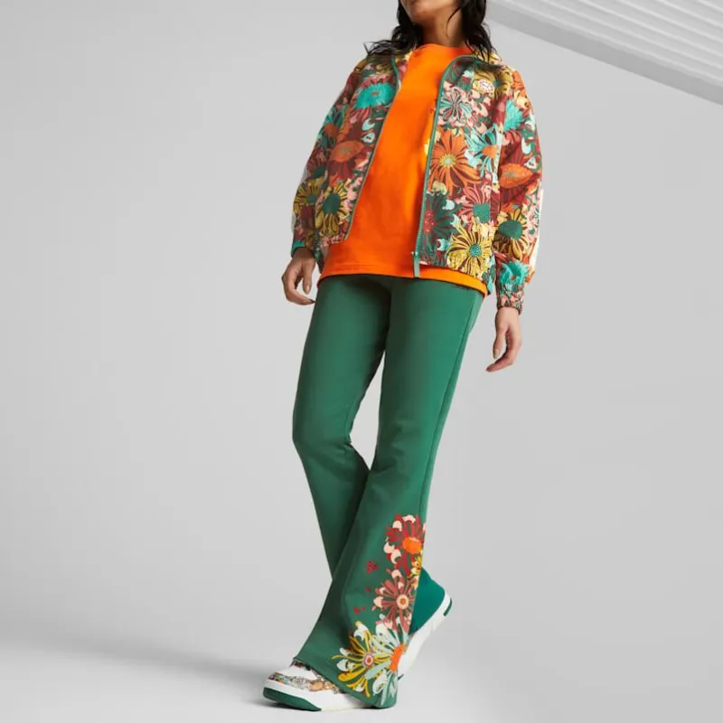 PUMA X Liberty Co-branded SS23 Jackets Women's Green-2