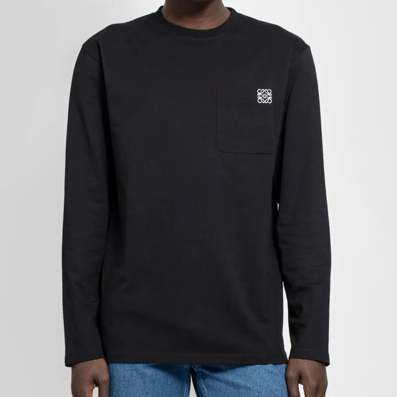 LOEWE T Shirts Men Black-2