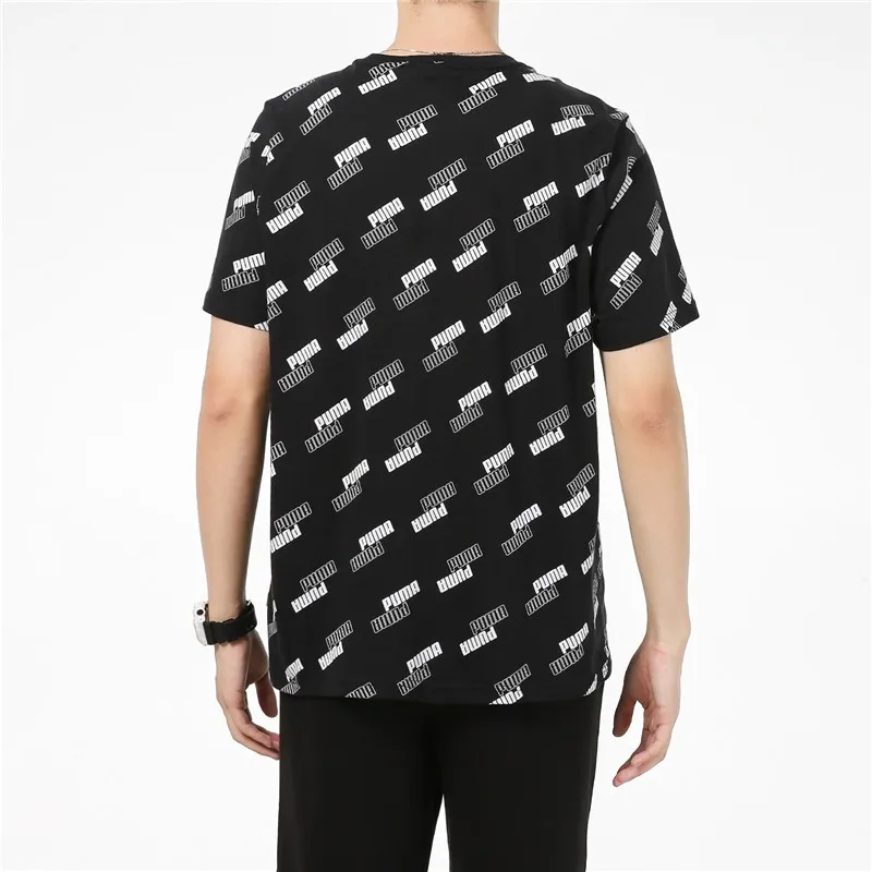 PUMA T Shirts Men Black-3