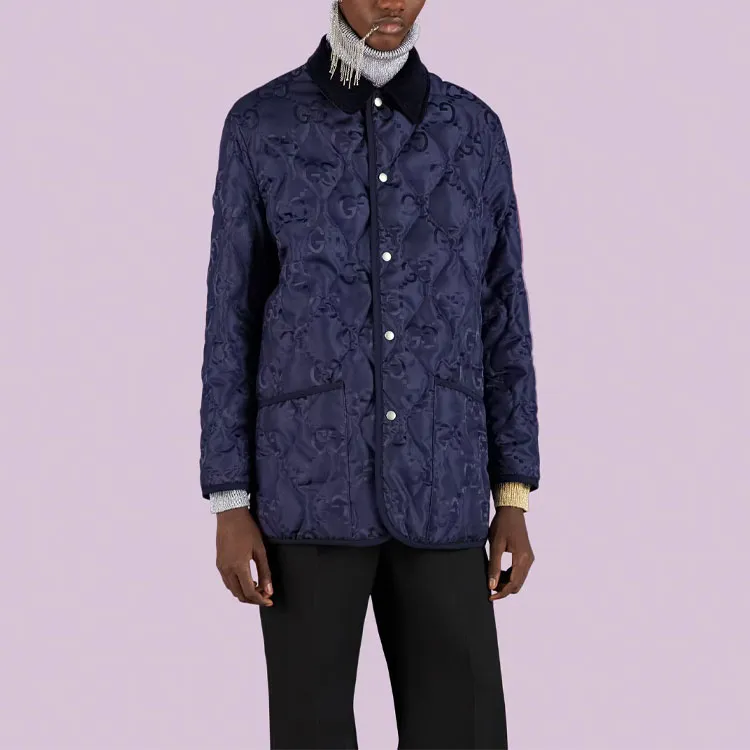 GUCCI Quilted Gg Jumbo Jacket-2
