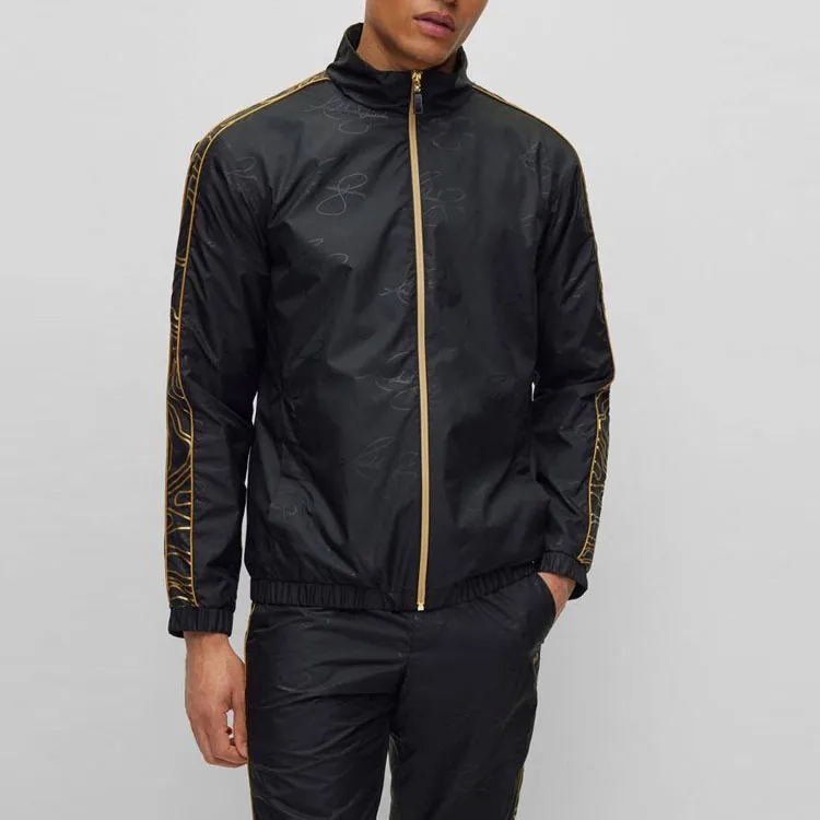 HUGO BOSS HUGO BOSS X AJBXNG SS23 Jackets Coats Men's Black-2