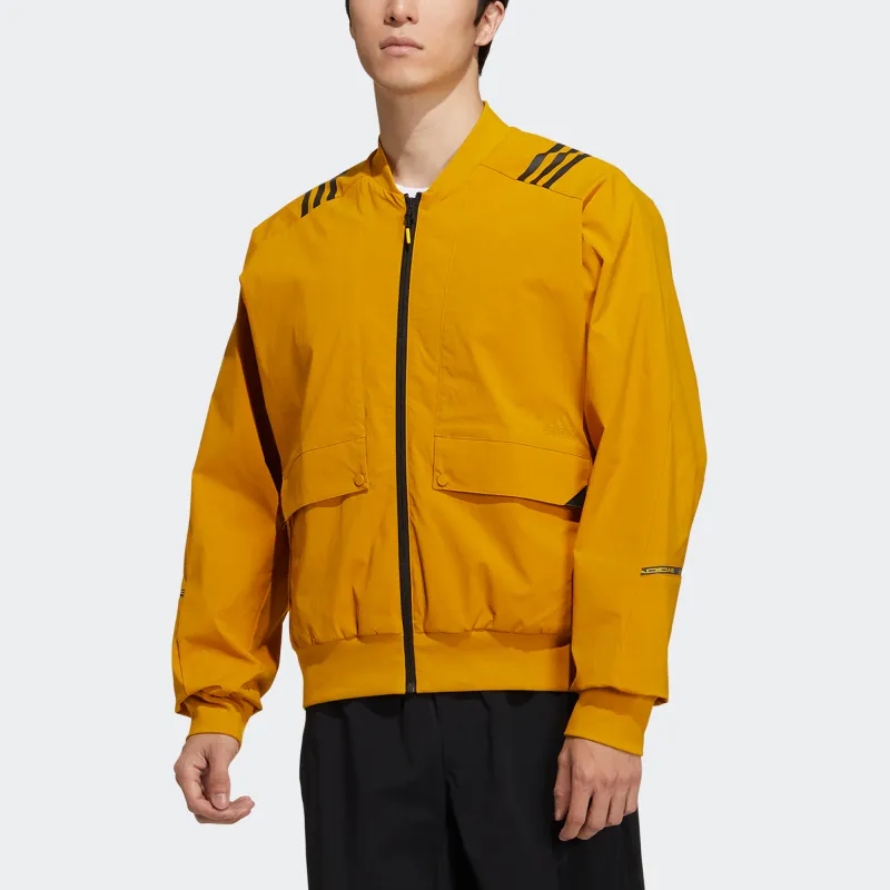 Adidas Jackets Coats Men's Gold-1