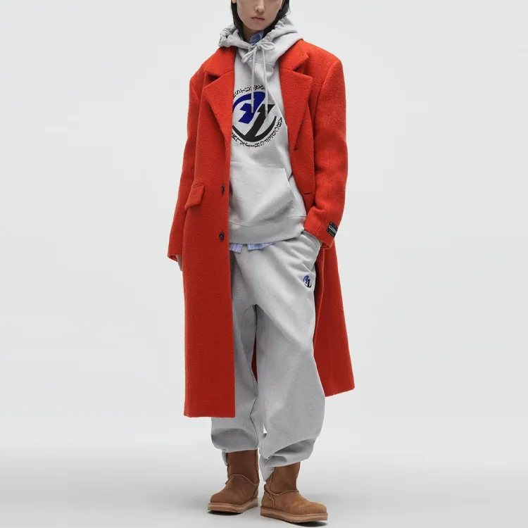 Zara X ADER ERROR ADER ERROR X Zara Coats Unisex Orange-2