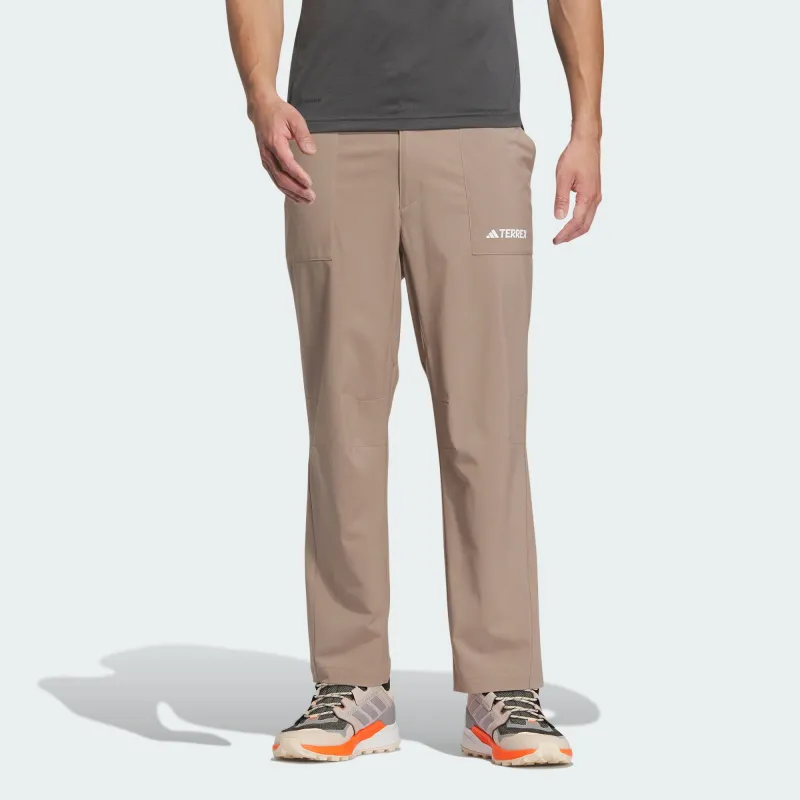 Adidas Knitted Sweatpants Men Pink Brown-1