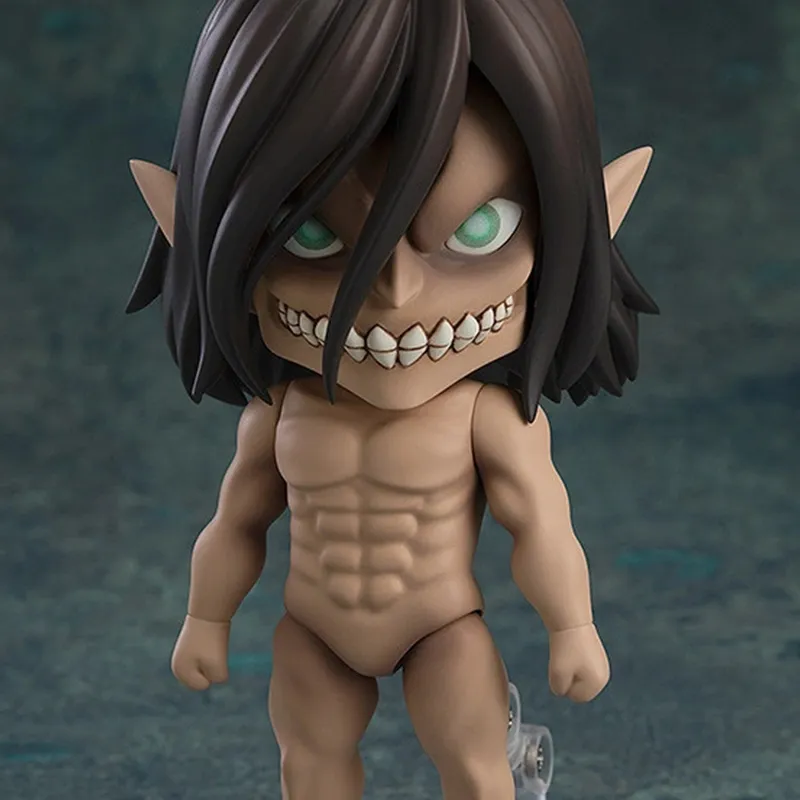 GSC Clay Figure No.2022 Attack On Titan Eren Yeager Giant Shape Chibi Figures 10cm-1
