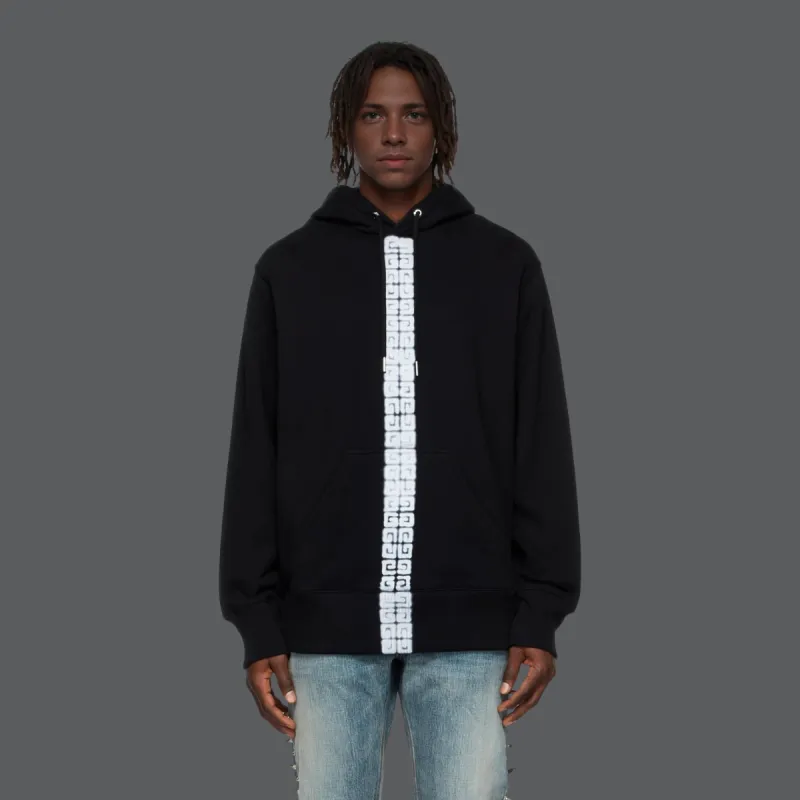 Givenchy 4G Graffiti Stripes Effect Hoodie POIZON