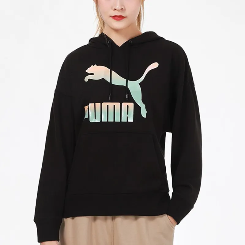 PUMA CLASSICS Sweatshirts Women's Black-3