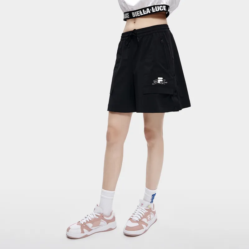 FILA FUSION Sports Shorts Women's Pitch Black-3