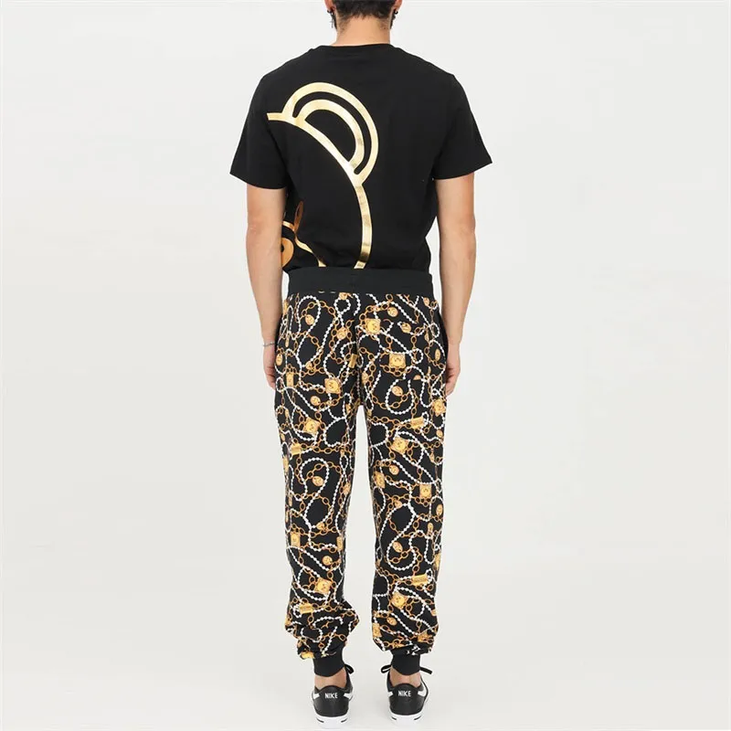 MOSCHINO Knitted Sweatpants Men Black-2