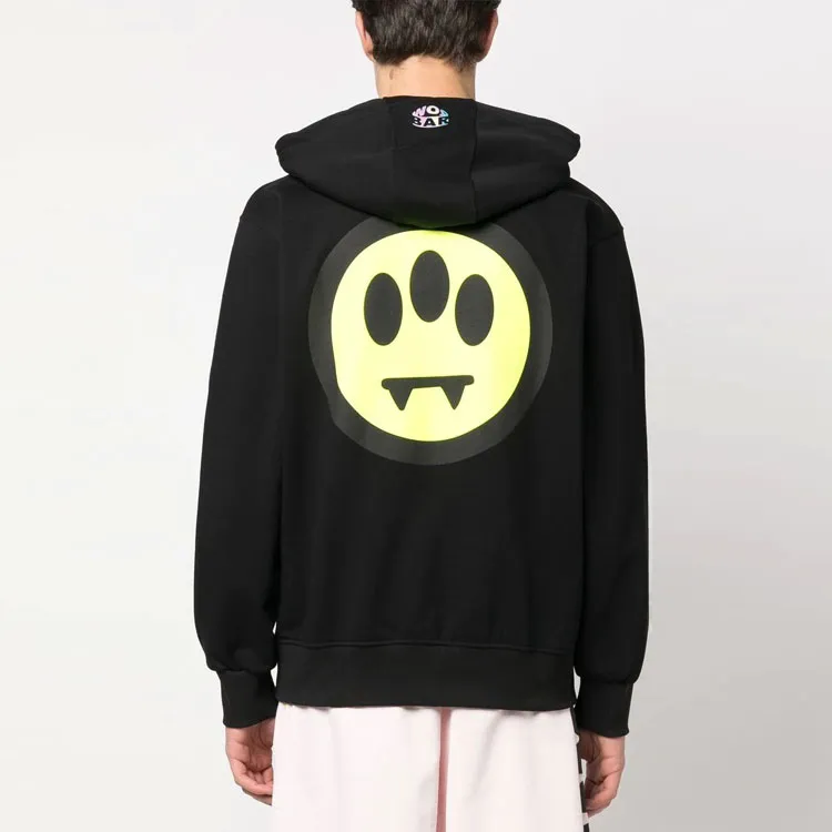 Barrow Smiley Printed Drawstring Hoodie-3