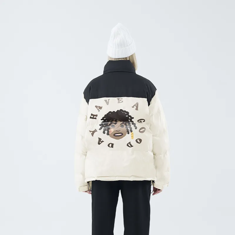 HARSH AND CRUEL Down Jacket Unisex-16