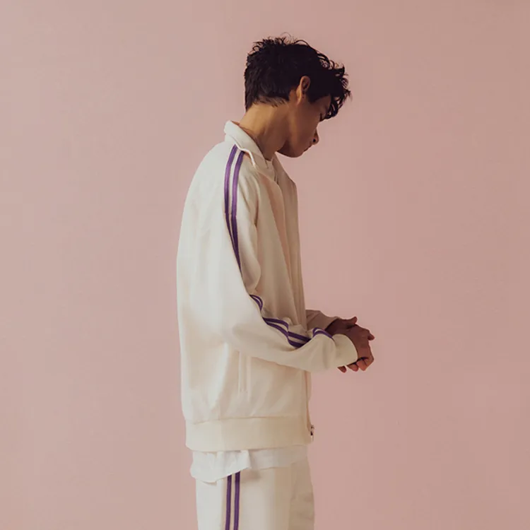 NERDY SS21 Loose Fit Jacket Unisex Ecru-3