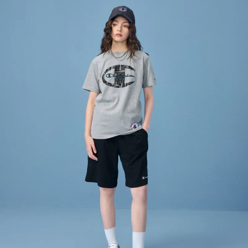 Champion T Shirts Unisex Gray-4