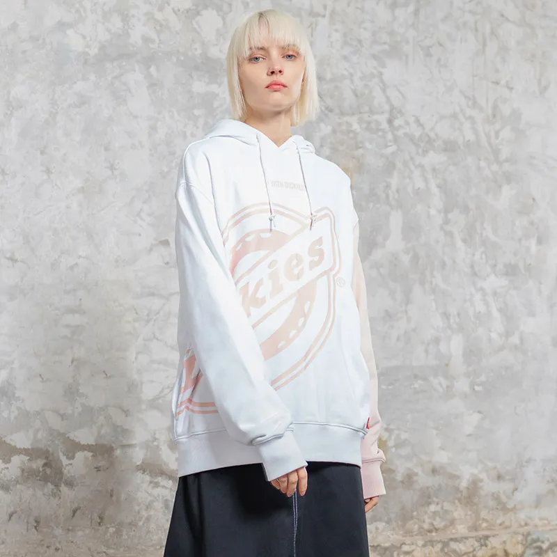 Dickies Sweatshirts Unisex White Pink-1