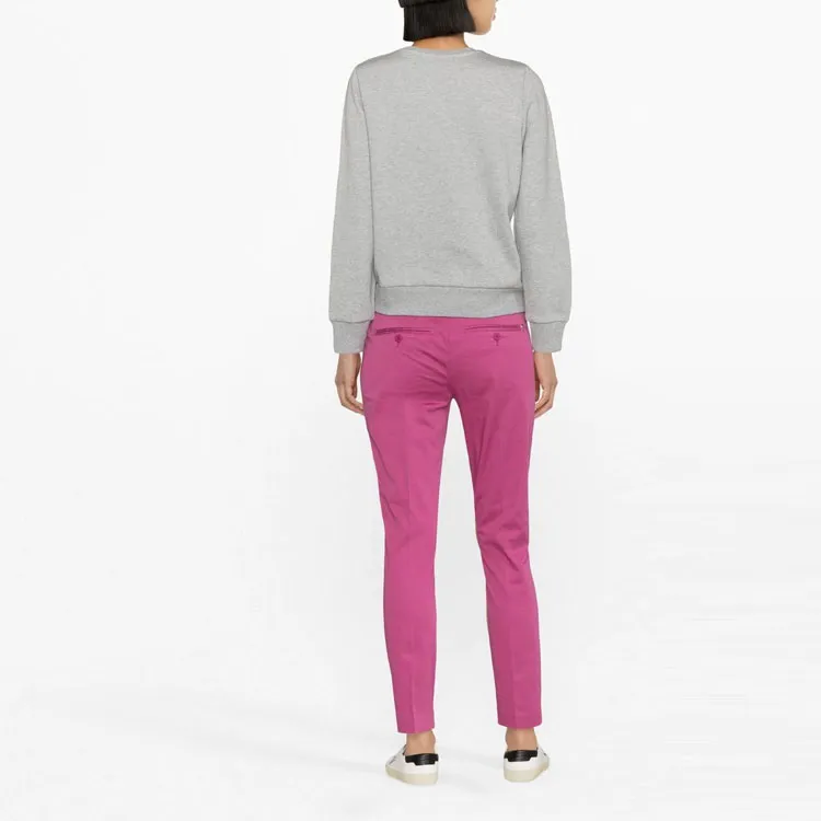 A.P.C Flocked Logo Crewneck Sweatshirt-2