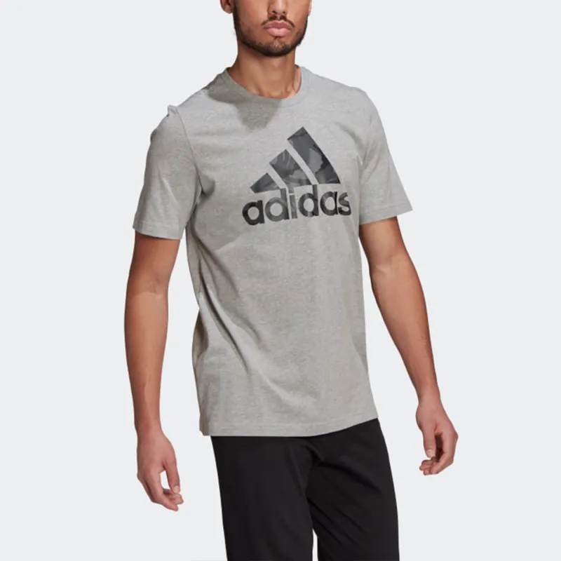 Adidas T Shirts Men Gray-3