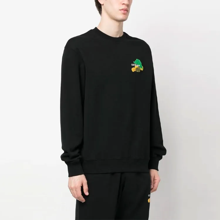 OFF WHITE Brush Arrows Skate Crewneck-2