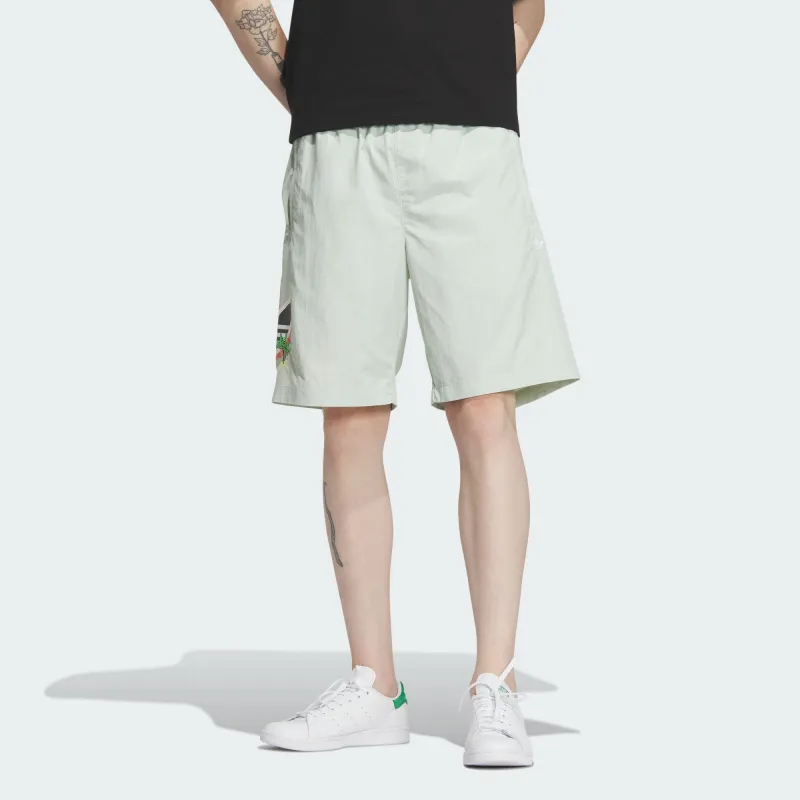 Adidas Originals Y2K GFX Casual Shorts Men Linen Green-1