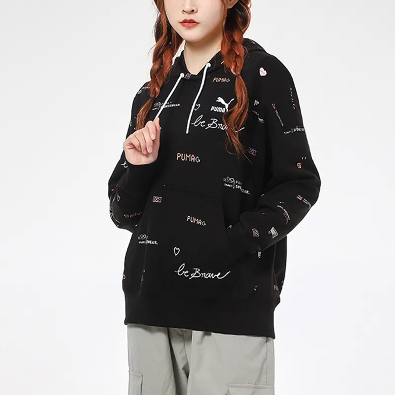 PUMA Leisure Sweatshirts Women's Black-4