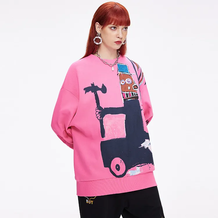 Boy London Sweatshirt Unisex Pink-7