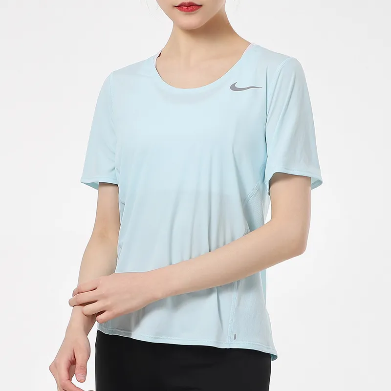 Nike Set in Sleeve T Shirt Women's Blue-3