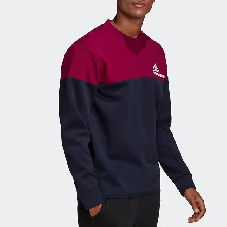 Adidas Sweatshirts Men Blue-4