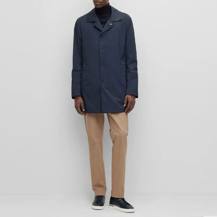 HUGO BOSS SS23 Coat Men's Marine Blue-1