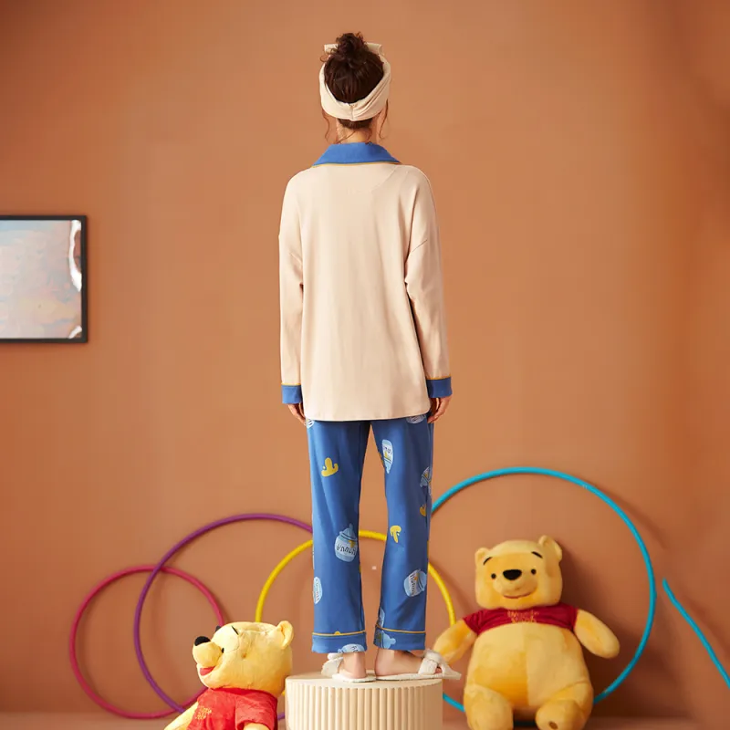 Gongdie x Disney Pajama Set Women's Apricot Gift Box Set-1