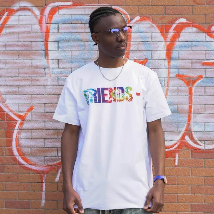 VLONE Tie dye Series T Shirts Unisex White-2