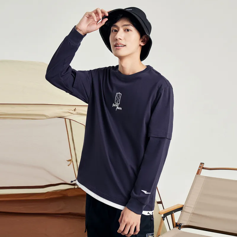 Erke Sweatshirt Men's Dusty Purple-8