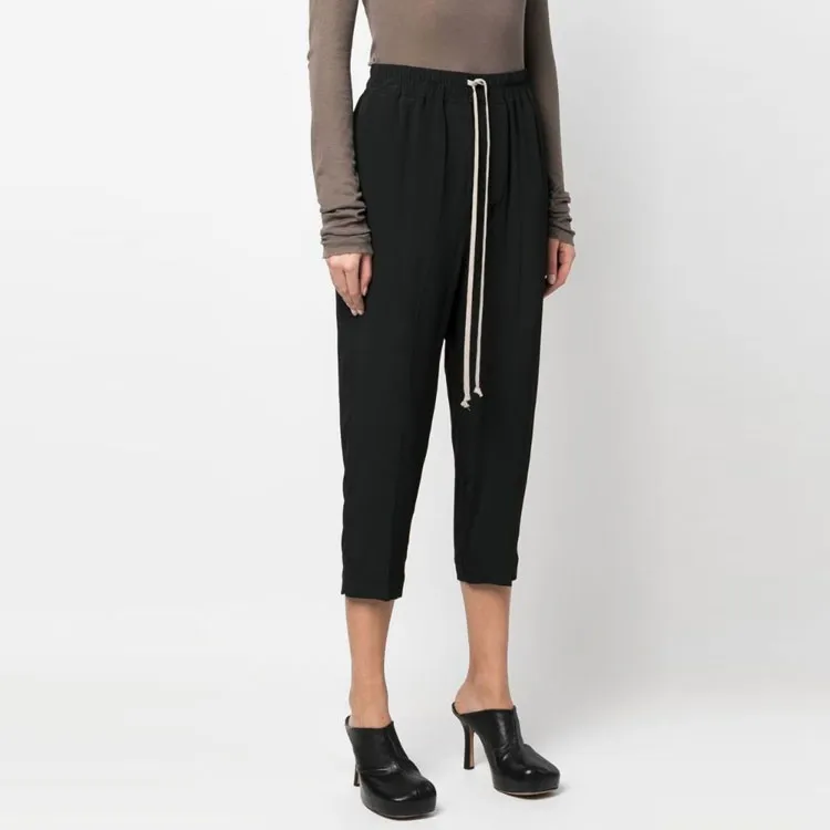 RICK OWENS Casual Pants Women's Black-3