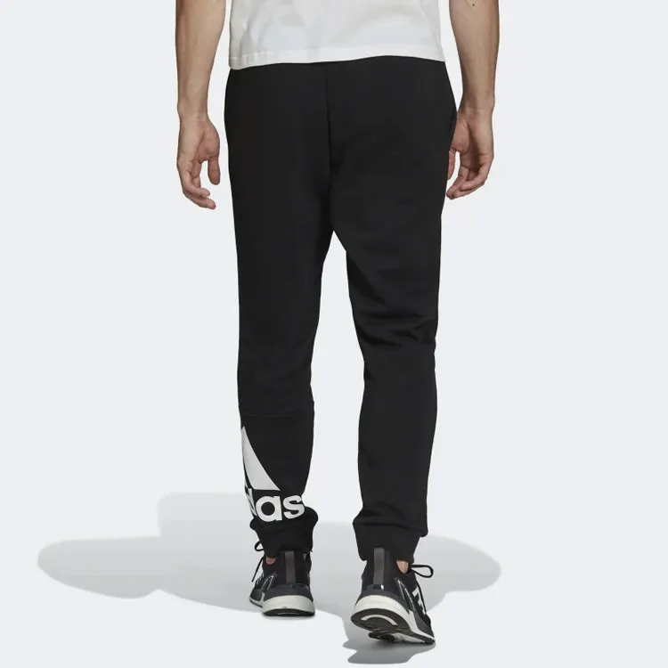 Adidas ESSENTIALS Knitted Sweatpants Men's Jet Black-2
