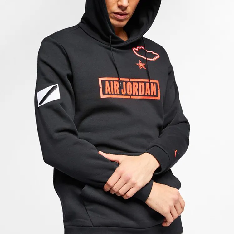 Jordan Sweatshirts Men Black-2