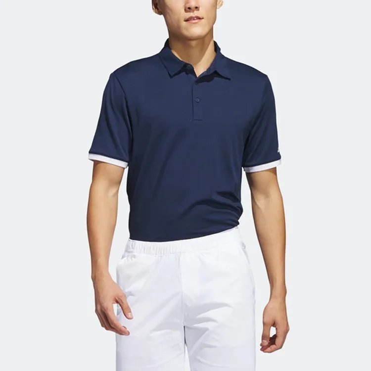 Adidas Polo Shirts Men Navy Blue-1