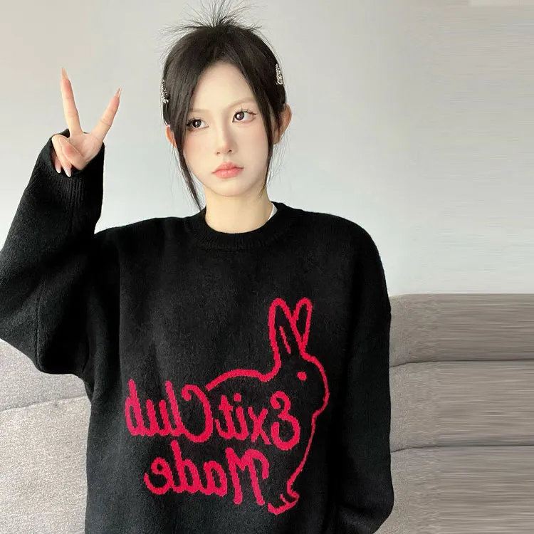 BLACK OF EXIT Sweaters Unisex-5