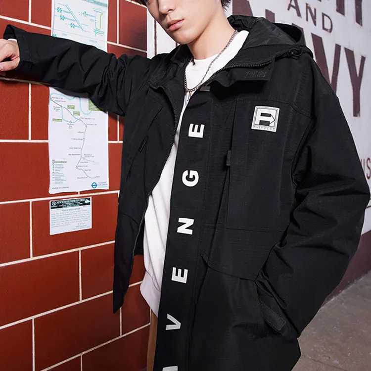 LiNing x MANWEI LIANMINGKUAN Jackets Coats Men's Black-3