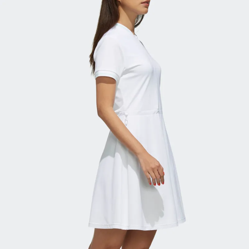 Adidas Neo Short Sleeved Dresses Women's White-4
