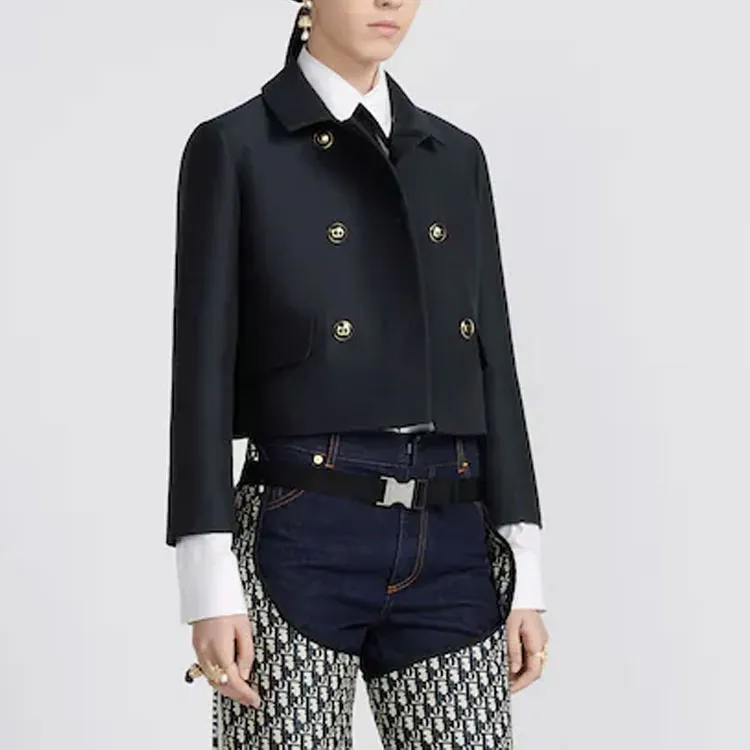 DIOR Jackets Women's Marine Blue-2