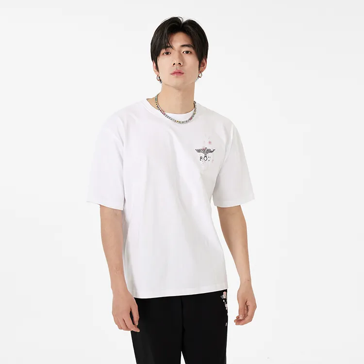 Boy London T Shirts Unisex White-2