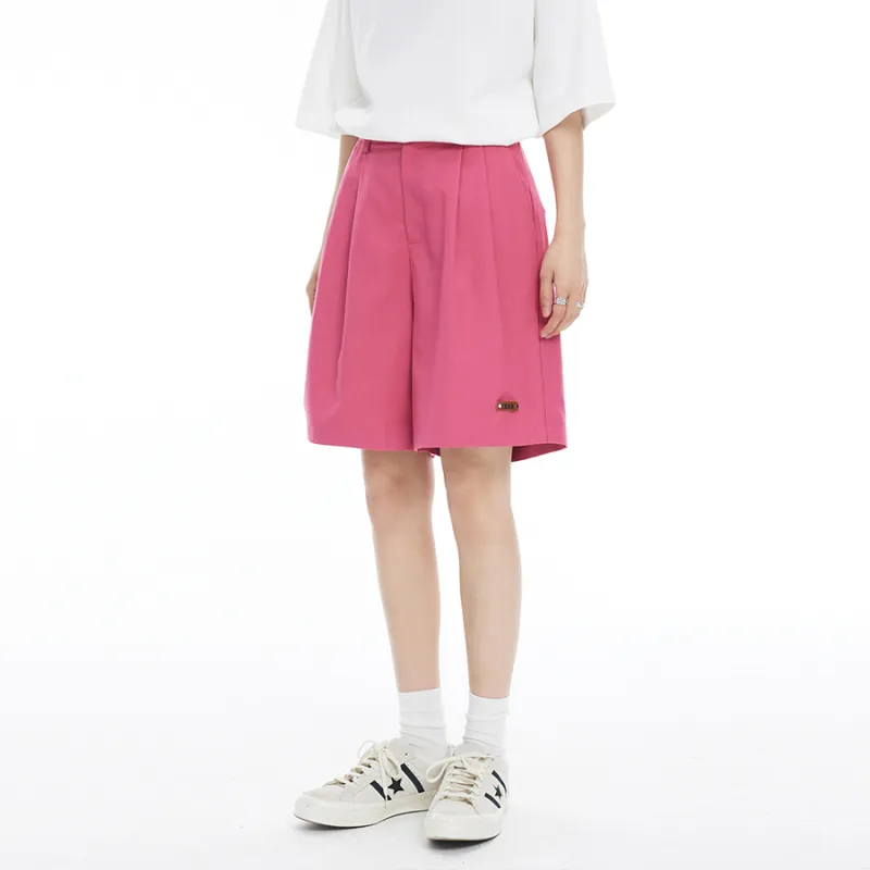 INRM Casual Shorts Women's Dark Pink-2