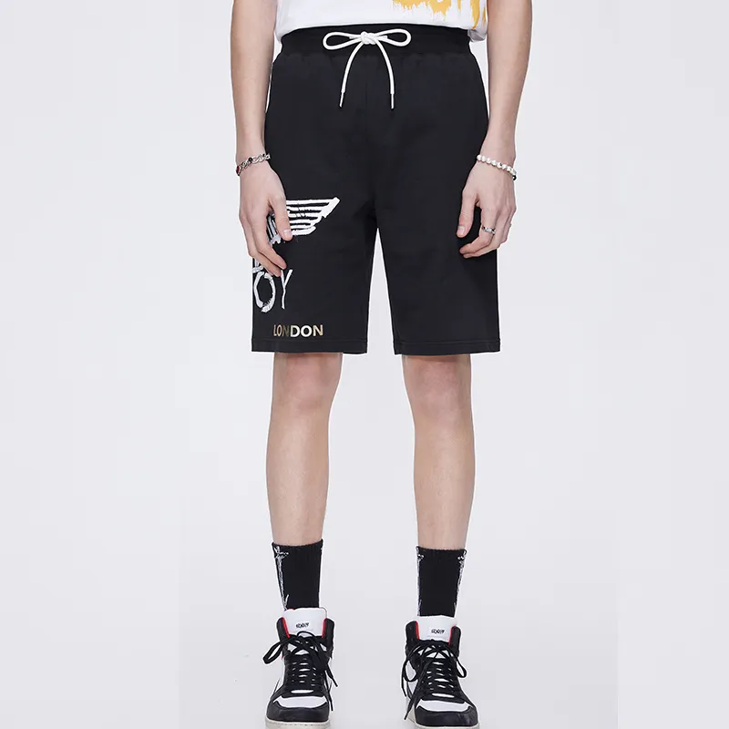 Boy London SS21 Loose Fit Shorts Unisex Black-2