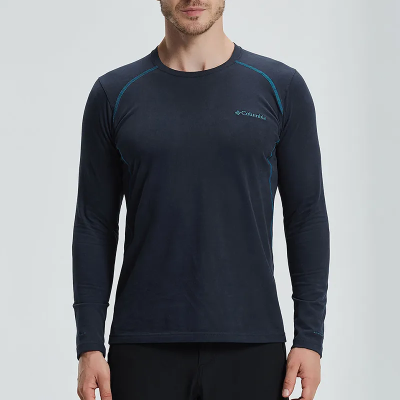 Columbia T Shirt Men's Navy Blue-2