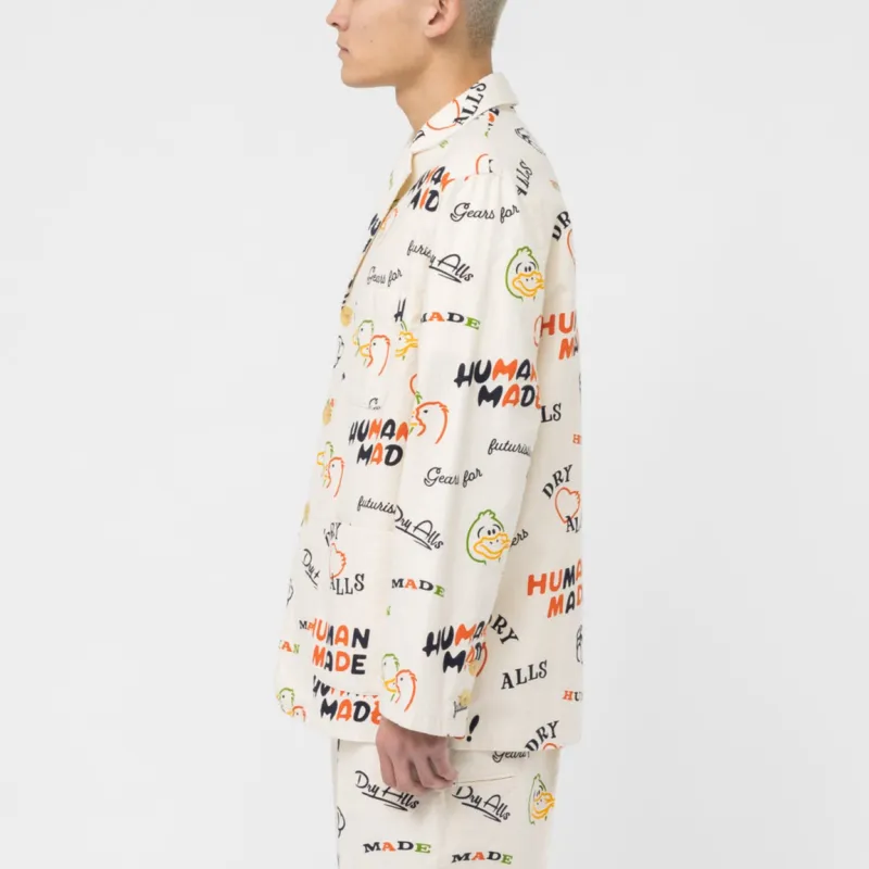 HUMAN MADE Dry Alls Duck Printed Jacket-5