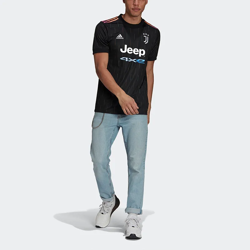 Adidas Soccer Jerseys Men Black-4
