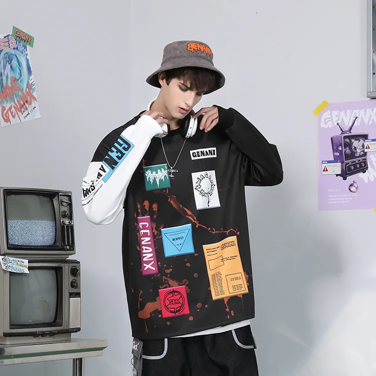 GENANX Sweatshirts Unisex-2